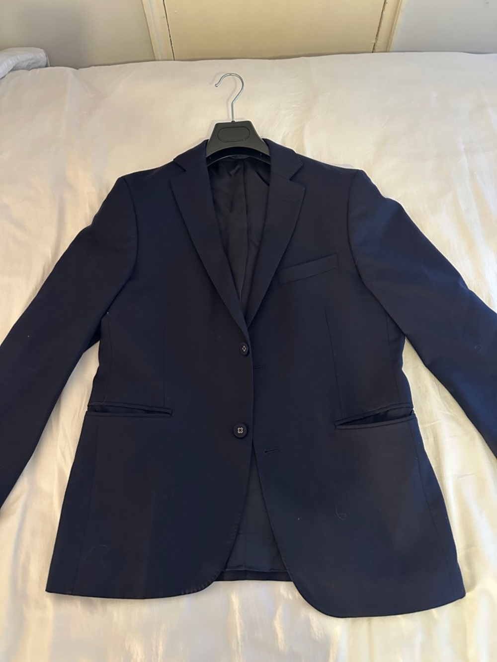 Officine Générale Men's Navy Blazer - Classic Single-Breasted Suit Jacket